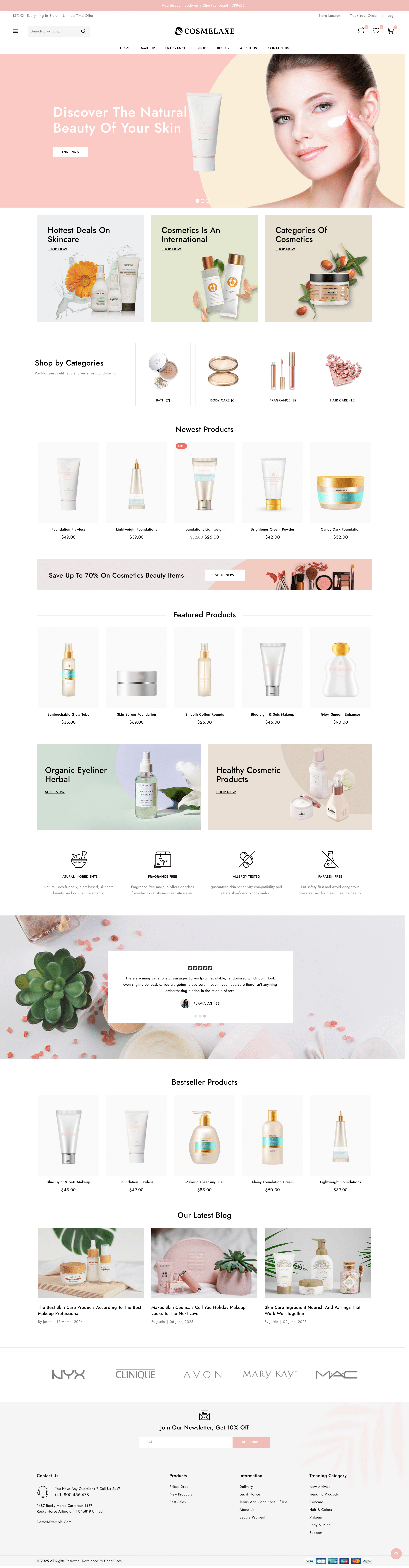 图片[1]-Cosmelaxe-美容化妆品商店WooCommerce主题 - LuLunet-LuLunet