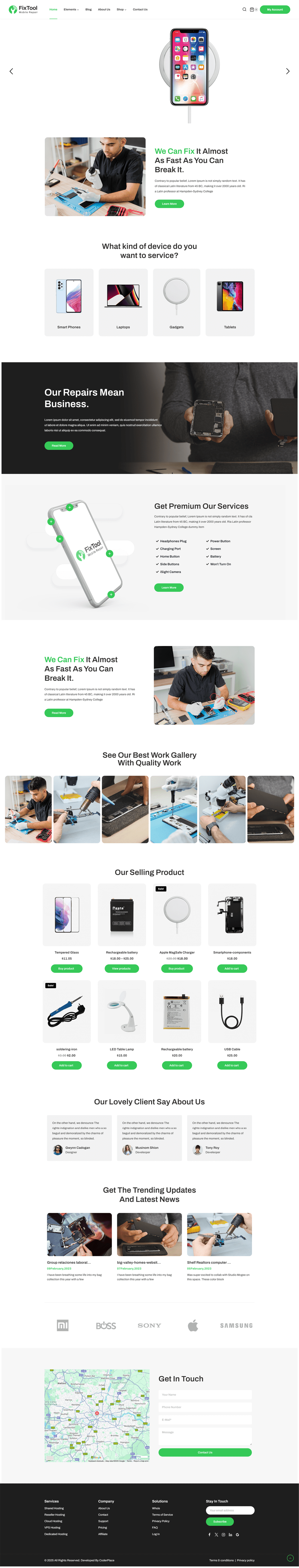 图片[1]-Fixtools-电子、移动和维修服务WooCommerce主题 - LuLunet-LuLunet