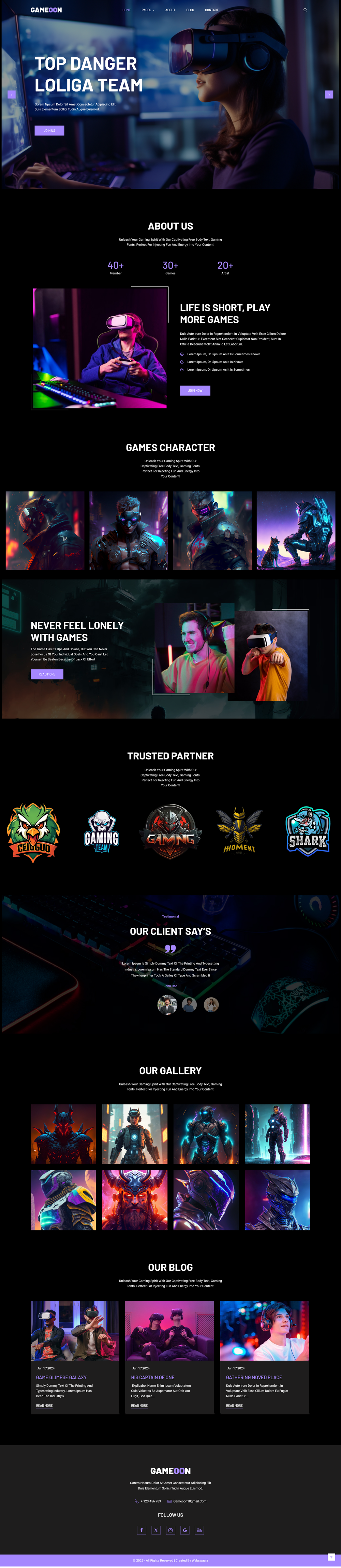 图片[1]-Gameoon-在线游戏WordPress Elementor主题WordPress主题 - LuLunet-LuLunet