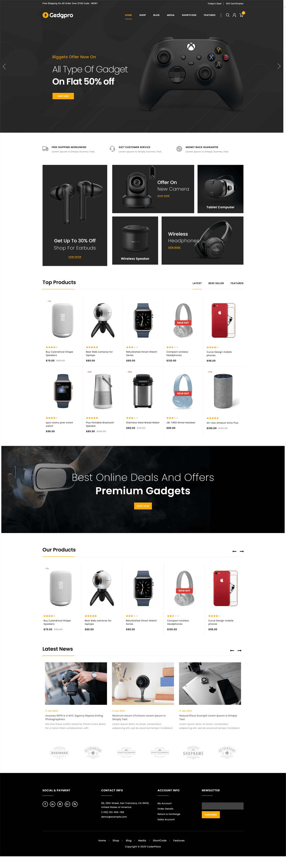 图片[1]-Gedgpro-电子和移动WooCommerce主题 - LuLunet-LuLunet