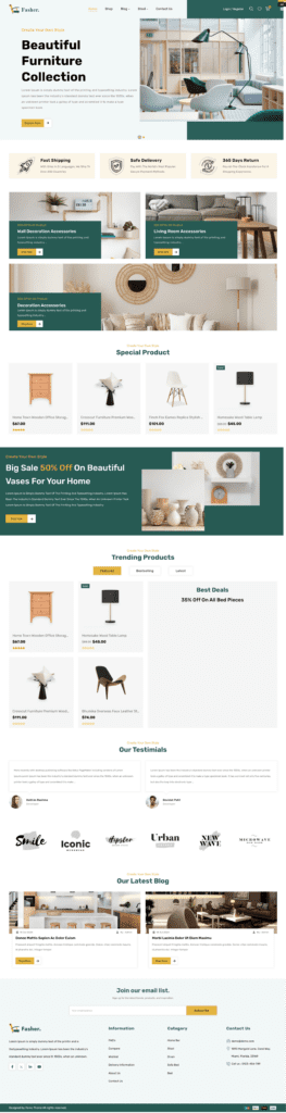 图片[1]-asher - 高端家具元素 WooCommerce 模板 | 优质 WooCommerce 主题