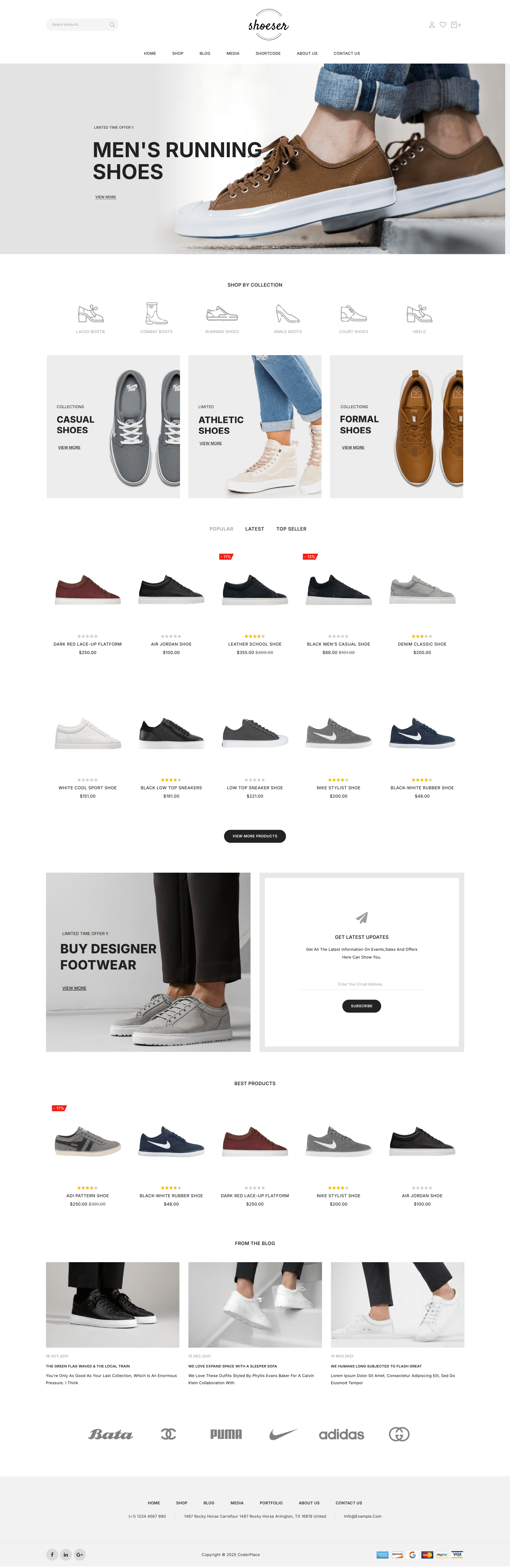 图片[1]-ShoeSer - 时尚鞋子 WooCommerce 主题 | 高端鞋类在线商店模板