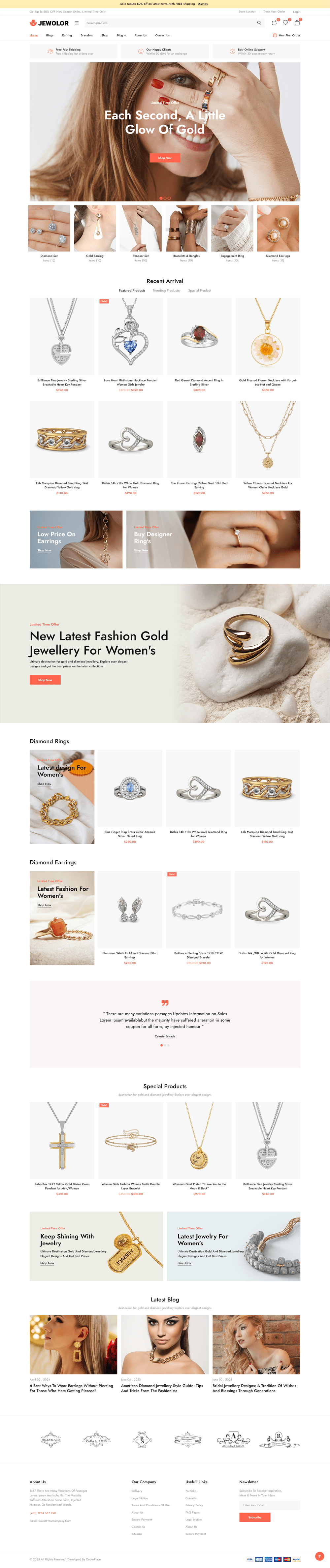 图片[1]-珠宝-珠宝店Elementor WooCommerce主题 - LuLunet-LuLunet