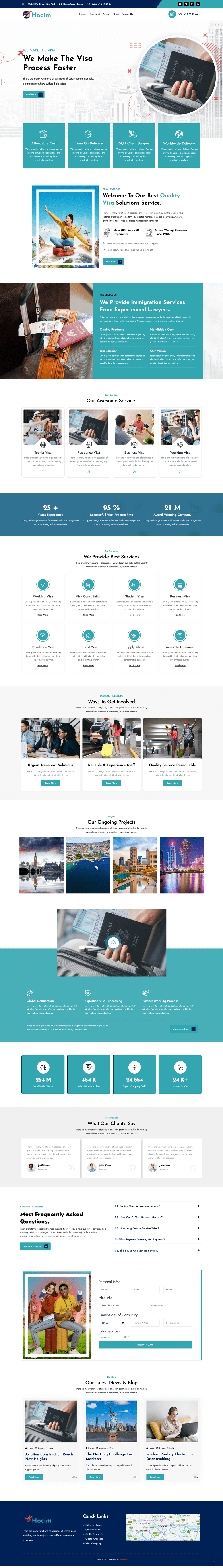 图片[1]-Hocim-移民和签证咨询WordPress WordPress主题 - LuLunet-LuLunet
