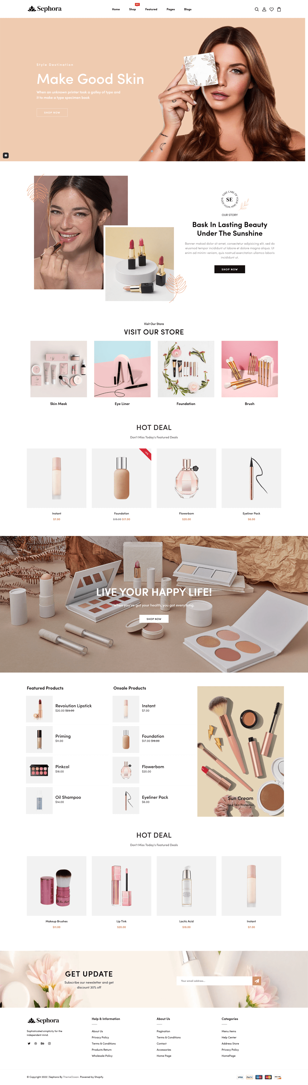 图片[1]-丝芙兰-美容与化妆品响应式Shopify主题 - LuLunet-LuLunet