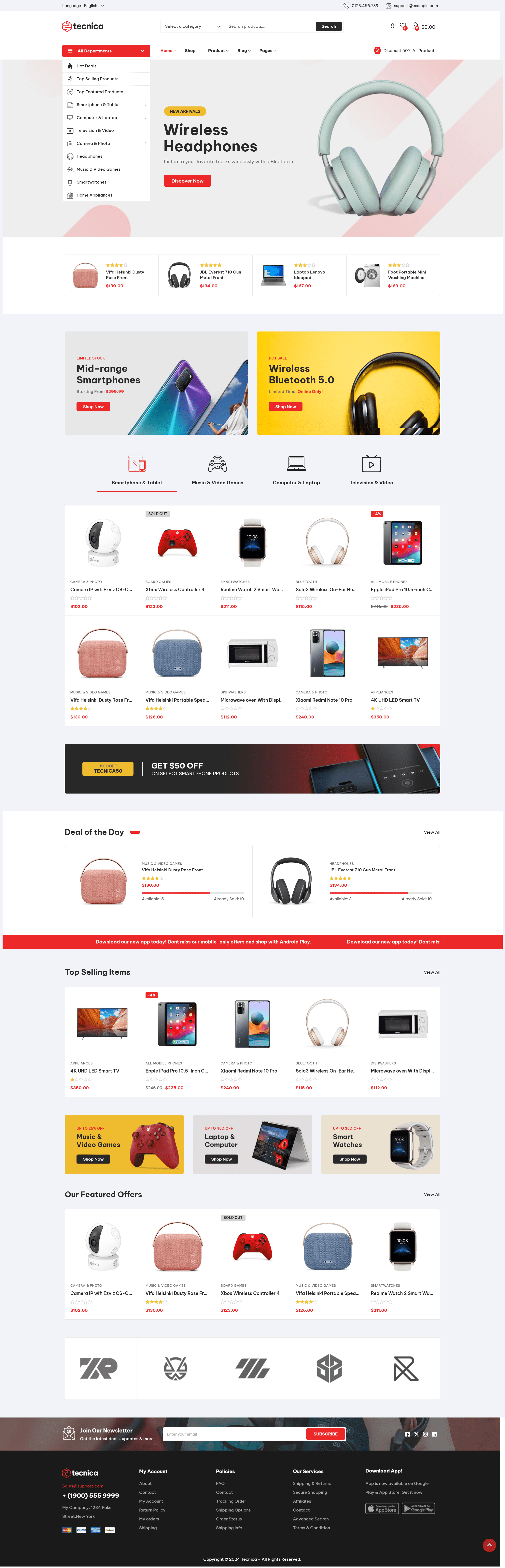 图片[1]-Tecnica-电子多用途WooCommerce主题 - LuLunet-LuLunet