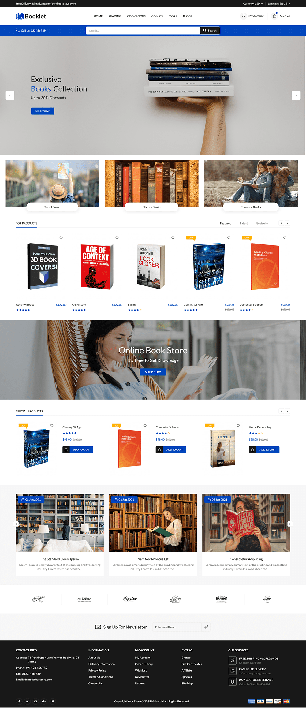 图片[1]-book-书籍响应式opencart主题 - LuLunet-LuLunet