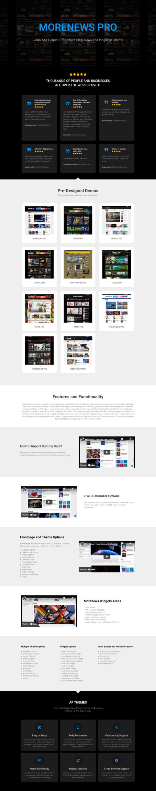 图片[1]-MoreNews Pro - 适合新闻、博客和杂志网站的顶级WordPress主题MoreNews Pro - LuLunet-LuLunet