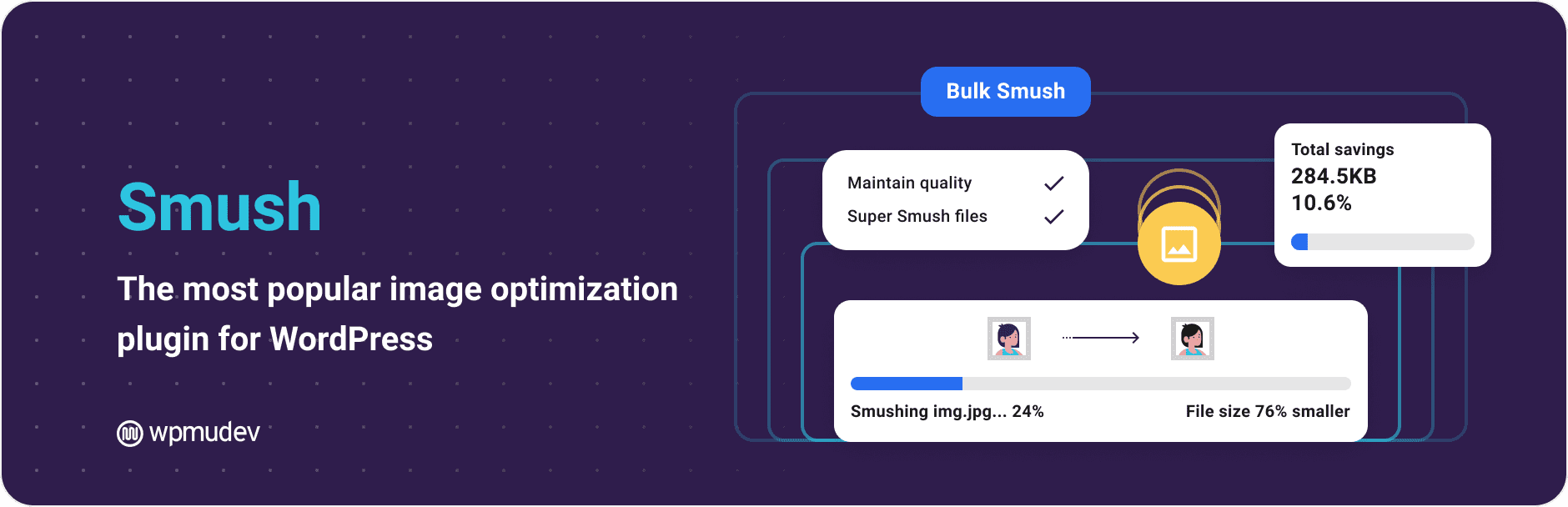 WP Smush Pro v3.15.4 WordPress图片优化插件 free plugin - LuLunet-LuLunet