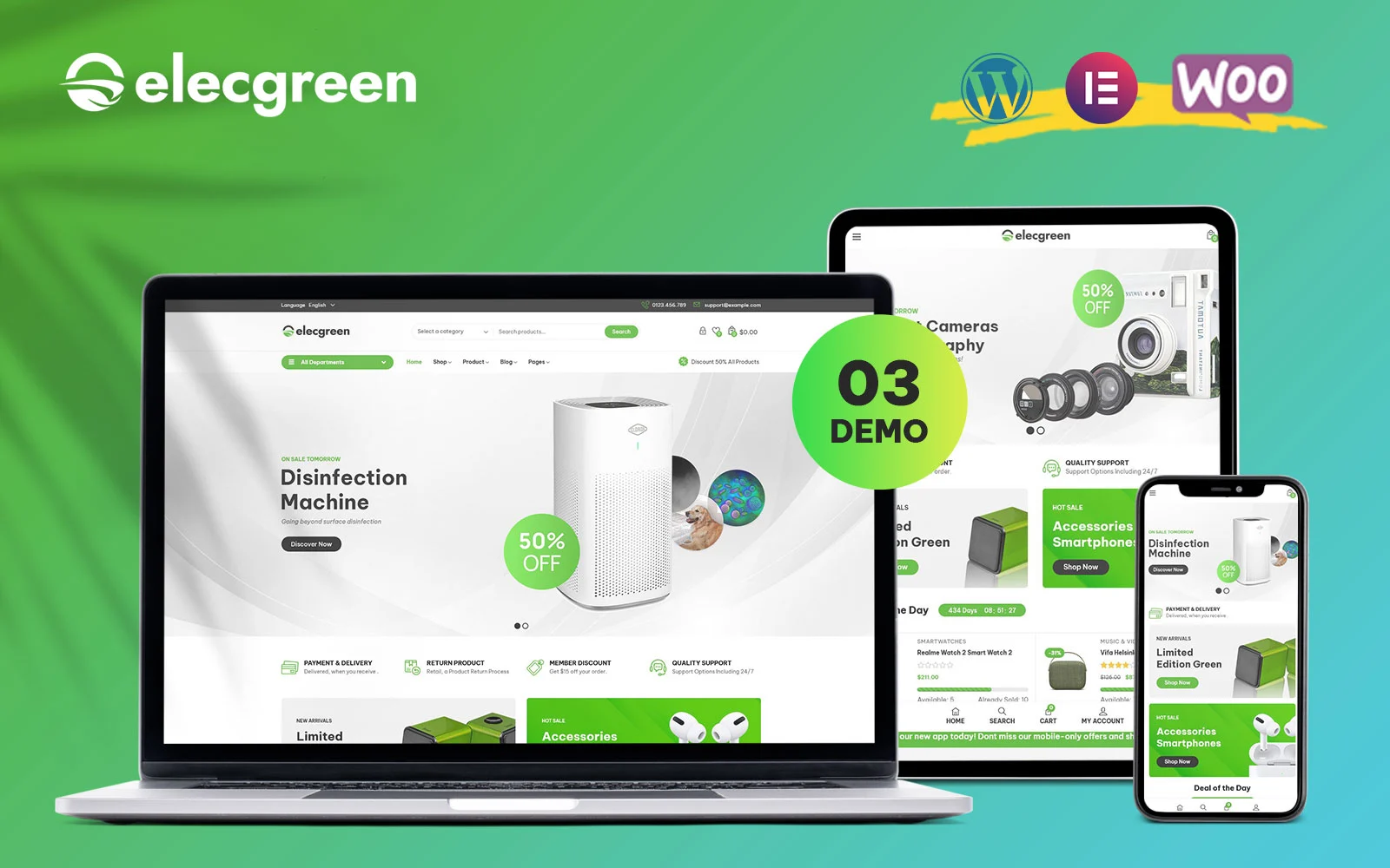 电子多用途WooCommerce主题 - LuLunet-LuLunet