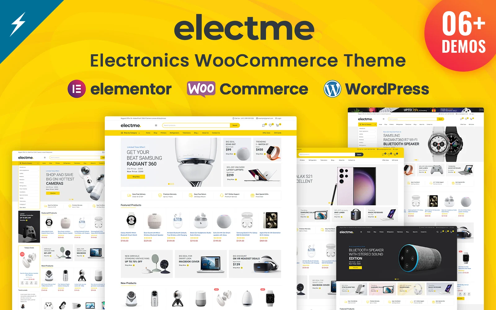 Electrtme-电子和多用途WooCommerce主题 - LuLunet-LuLunet