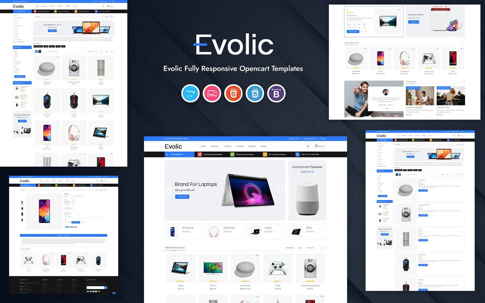 Evolic-电子OpenCart模板 - LuLunet-LuLunet