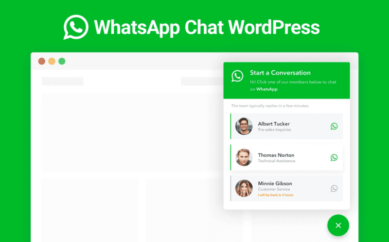 WhatsApp Chat WordPress v3.6.4 聊天工具插件-LuLunet