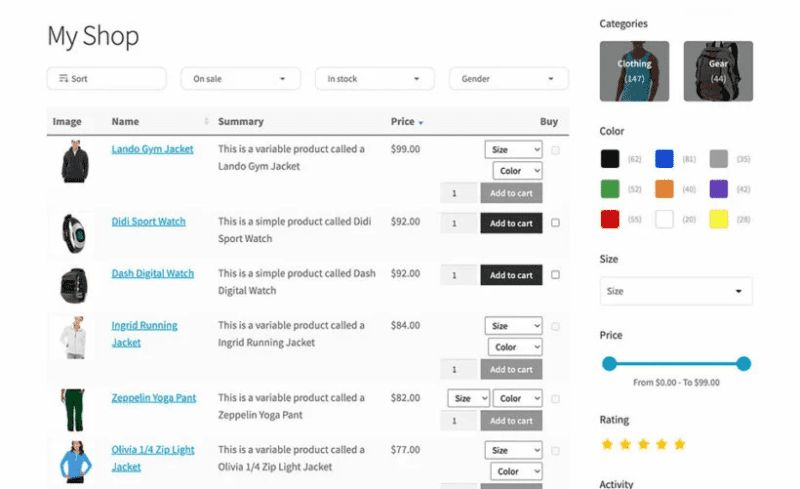 WooCommerceProduct Filters for WooCommerce v1.4.28 Woo产品分类插件WooCommerce扩展插件-LuLunet