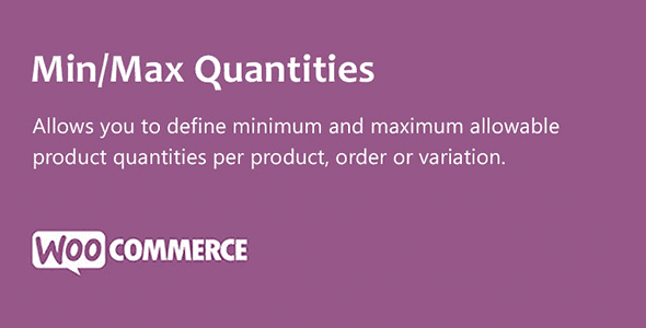 图片[1]-WooCommerce Min/Max Quantities v4.3.1 限制购买数量插件 设置购买数量 - LuLunet-LuLunet