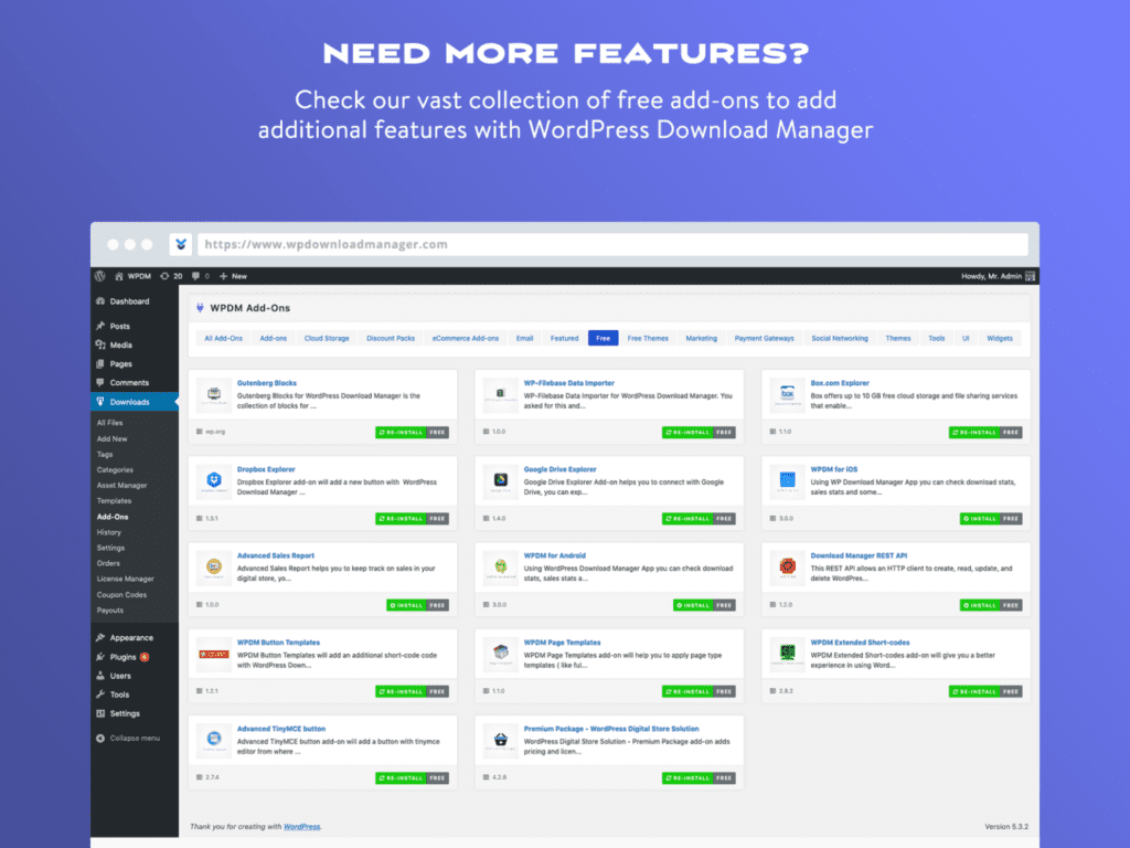 图片[3]-WordPress Download Manager Pro v6.5.3 Wordpress资源下载管理插件 - LuLunet-LuLunet