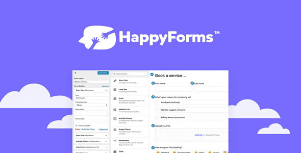 图片[1]-HappyForms Pro v1.37.11 WordPress实时表单定制插件 - LuLunet-LuLunet