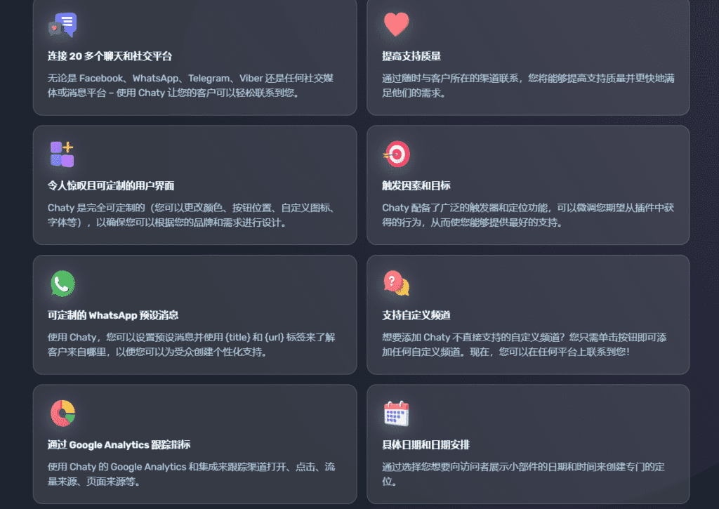 图片[7]-Chaty Pro v3.1.8 WordPress多渠道客服插件 - LuLunet-LuLunet