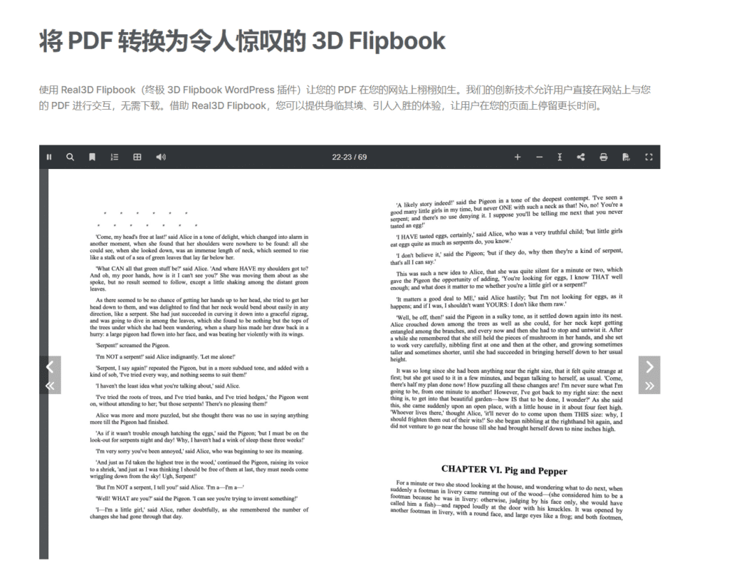 图片[2]-Real 3D FlipBook插件是一款适用于 WordPress 和 HTML 的动画书和 PDF 查看器的插件，创建精美的在线翻页目录、杂志和小册子。将您的 PDF 转换为在线翻书。通过自定义翻页速度、翻页声音、纸张厚度、相机角度、灯光、阴影、缩放级别、不同视图模式、更改颜色、背景和工具栏等任何内容，创建完美适合您内容的翻页书。 - LuLunet-LuLunet