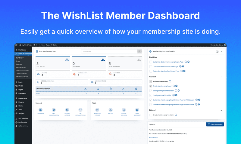 WishList Member v3.26.8   Wordpress  会员插件-LuLunet