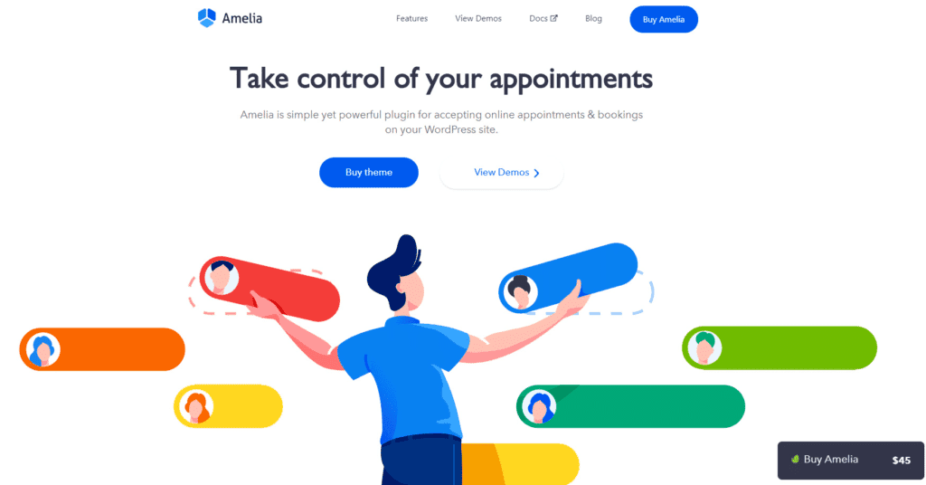 Amelia v7.5.1 Wordpress自动预定专家插件 - LuLunet-LuLunet