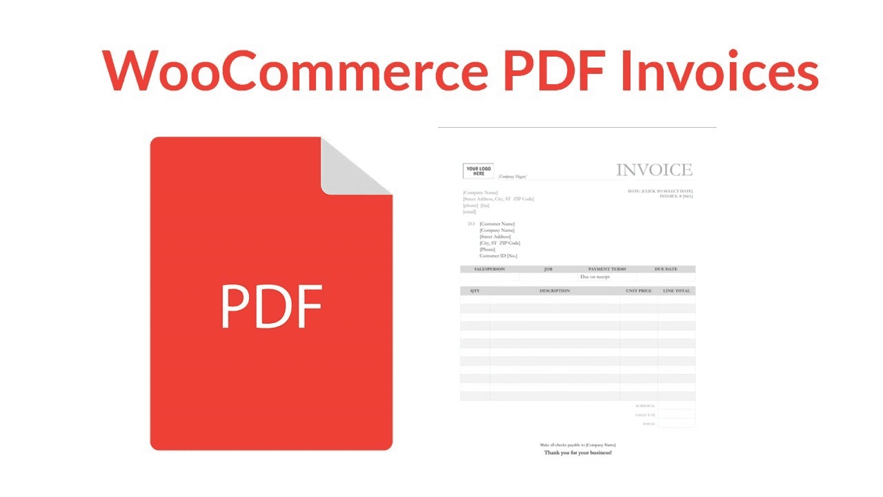 WooCommerce PDF Invoices v5.0.5 Woo发票管理插件 客户订单管理插件 - LuLunet-LuLunet