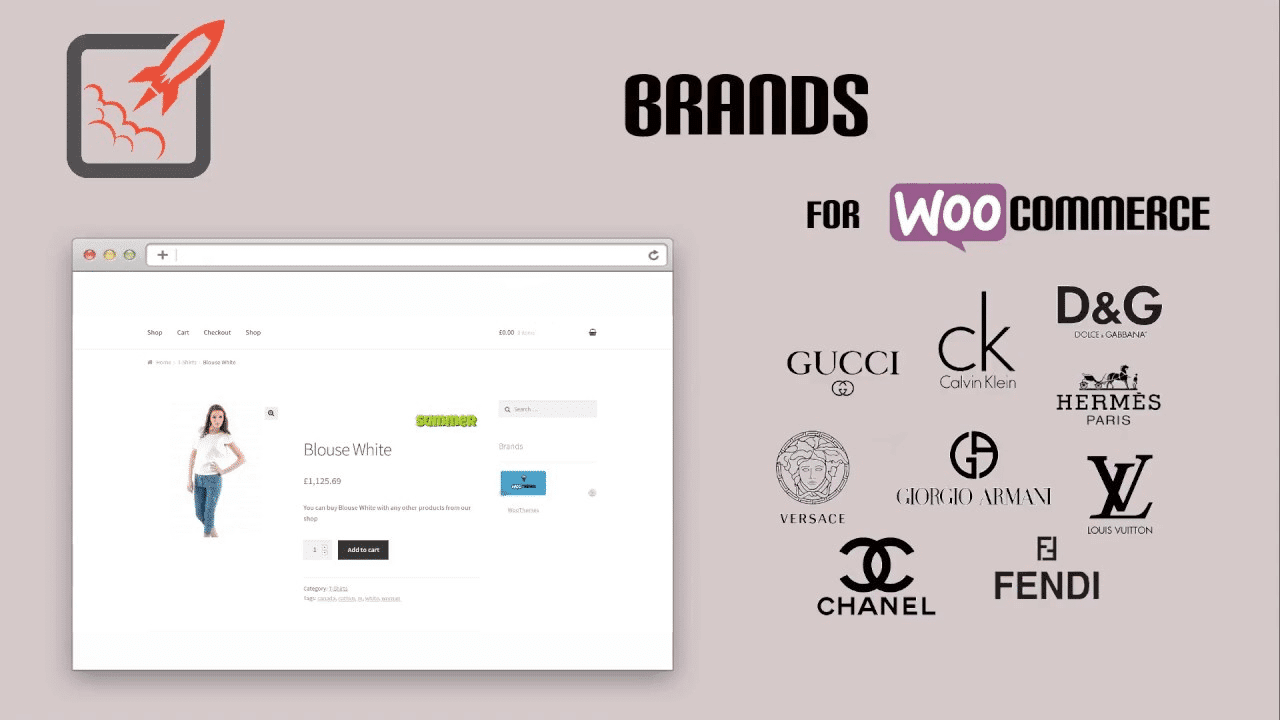WooCommerce Brands v1.6.67 Woo品牌管理插件  WooCommerce的品牌扩展允许您为商店创建品牌 分别配置图片 - LuLunet-LuLunet