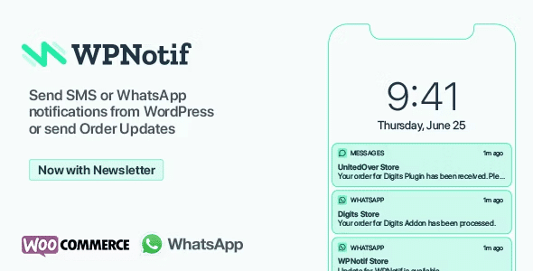 图片[1]-WPNotif v2.9.4.1 Wordpress发送免费Whatsapp短信插件 - LuLunet-LuLunet