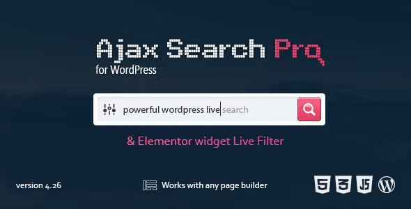 Ajax Search Pro v4.26.8 Wordpress高级搜索插件 - LuLunet-LuLunet