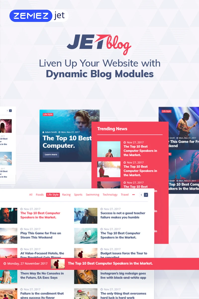 图片[1]-JetBlog-Elementor Page Builder WordPress插件的博客包 - LuLunet-LuLunet