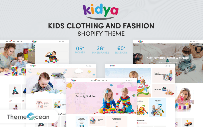 Kidya-儿童服装和时尚Shopify主题-LuLunet