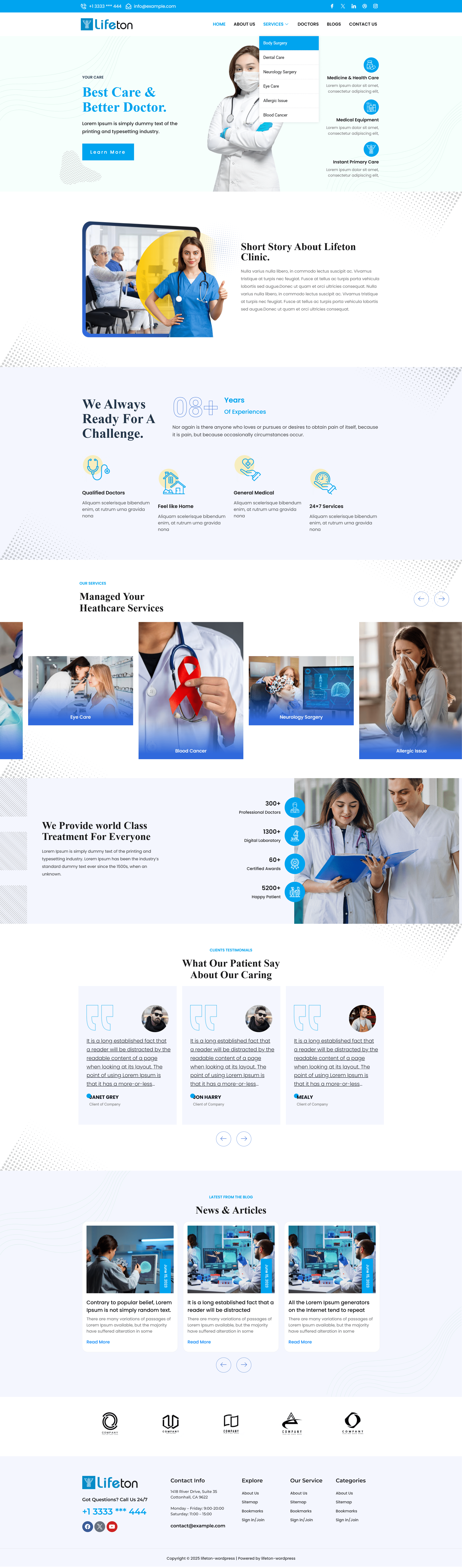 图片[1]-Lifeton-医疗保健和诊所WordPress主题 - LuLunet-LuLunet