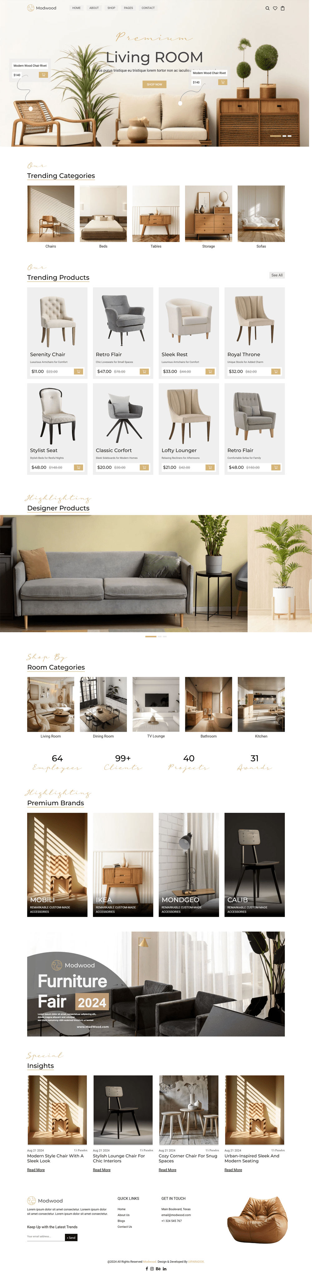 图片[1]-Modwood-家具和家居装饰店Shopify主题 - LuLunet-LuLunet