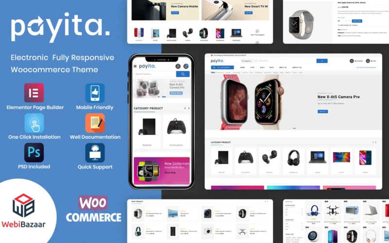 Payita-多用途电子WooCommerce主题-LuLunet