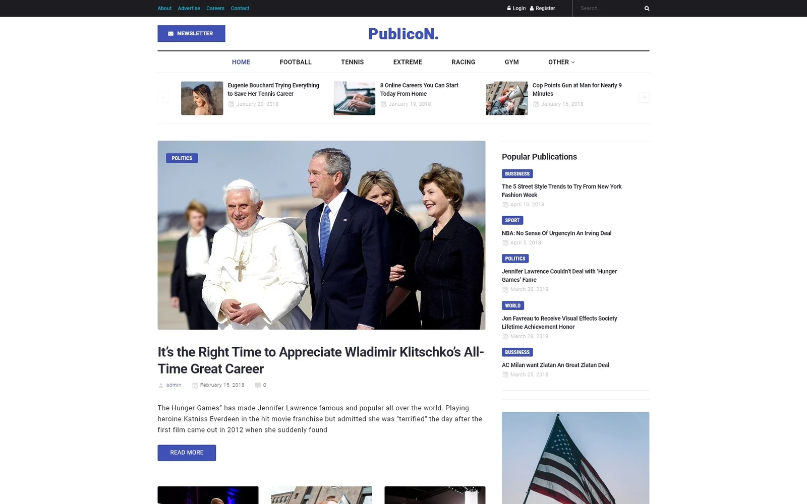 Publicon-新闻门户WordPress Elementor主题WordPress主题 - LuLunet-LuLunet
