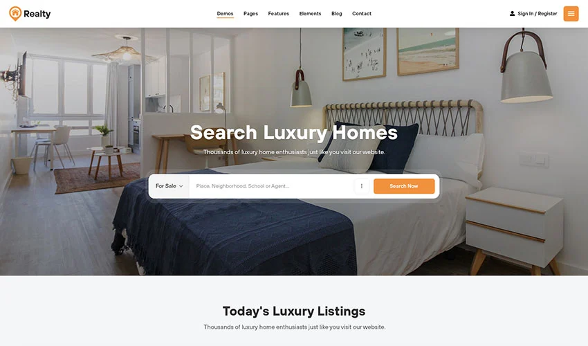 realty-房地产-房地产WordPress主题 - LuLunet-LuLunet