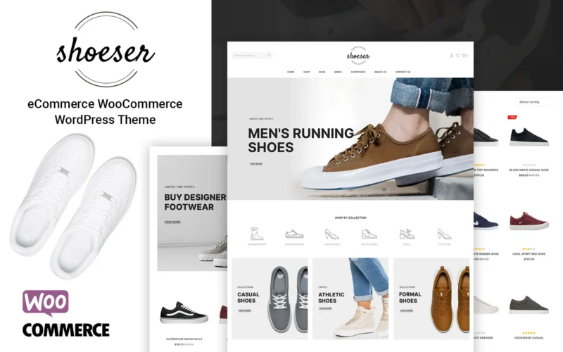 Shoeser-时尚和鞋子WooCommerce主题-LuLunet