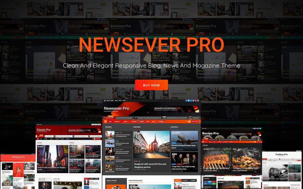 图片[2]-Newsever Pro：最佳响应式新闻杂志 WordPress 主题 | 打造顶级在线媒体平台 - LuLunet-LuLunet