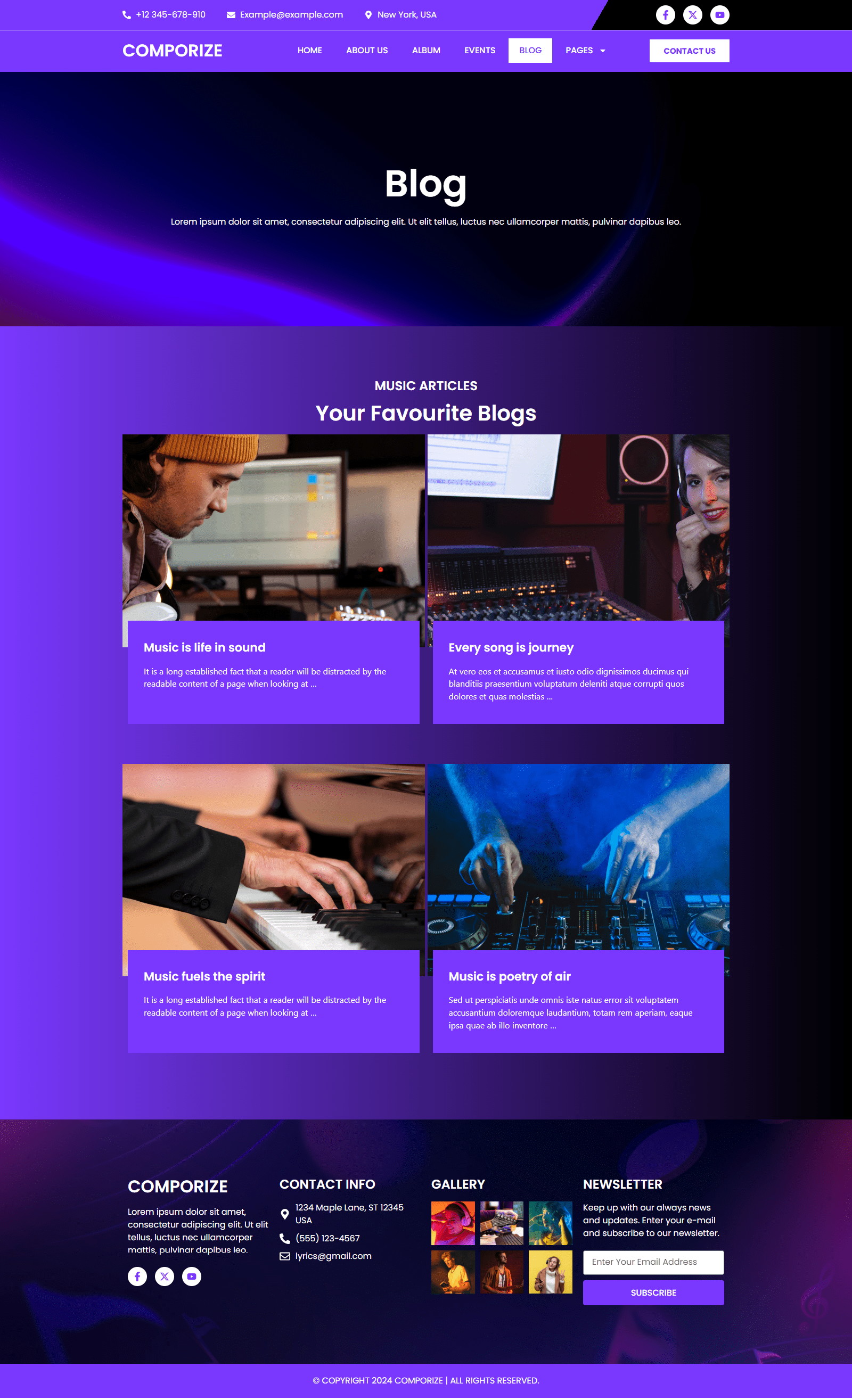 图片[3]-Comporize - Best Music Elementor Template Kit Elementor Kit 音乐主题 wordpress - LuLunet-LuLunet