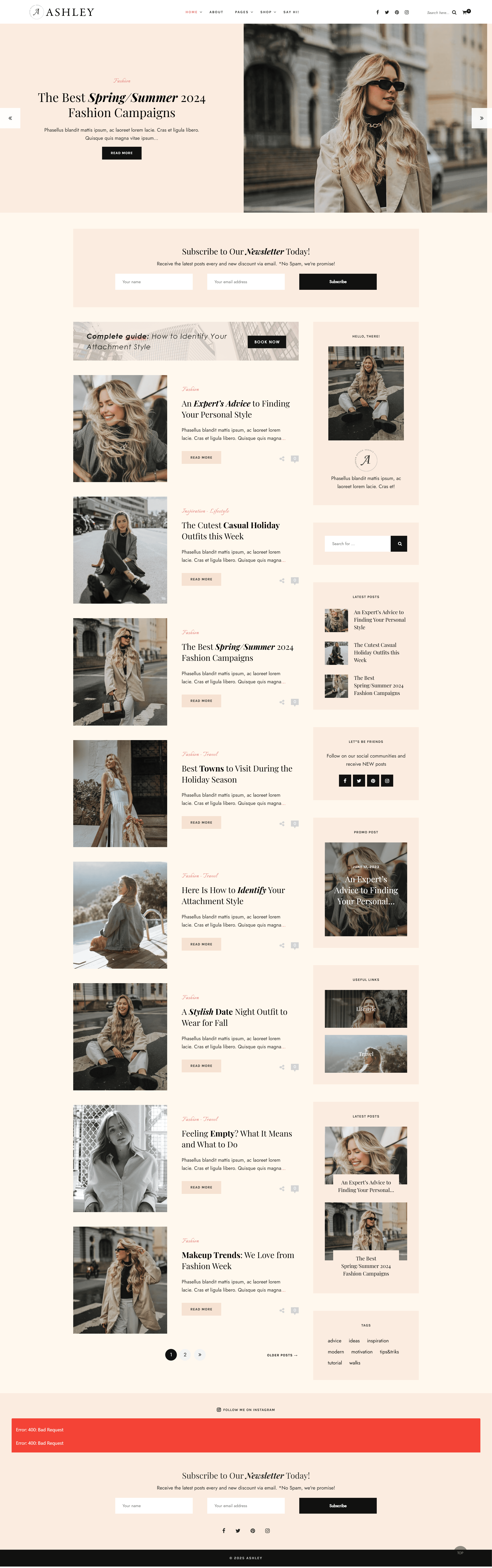 图片[1]-Ashley - 个人生活方式 WordPress 博客主题 - LuLunet-LuLunet