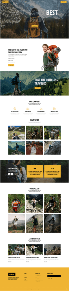 图片[1]-hiking 徒步 - 远足和登山旅行WordPress响应式主题WordPress主题 - LuLunet-LuLunet
