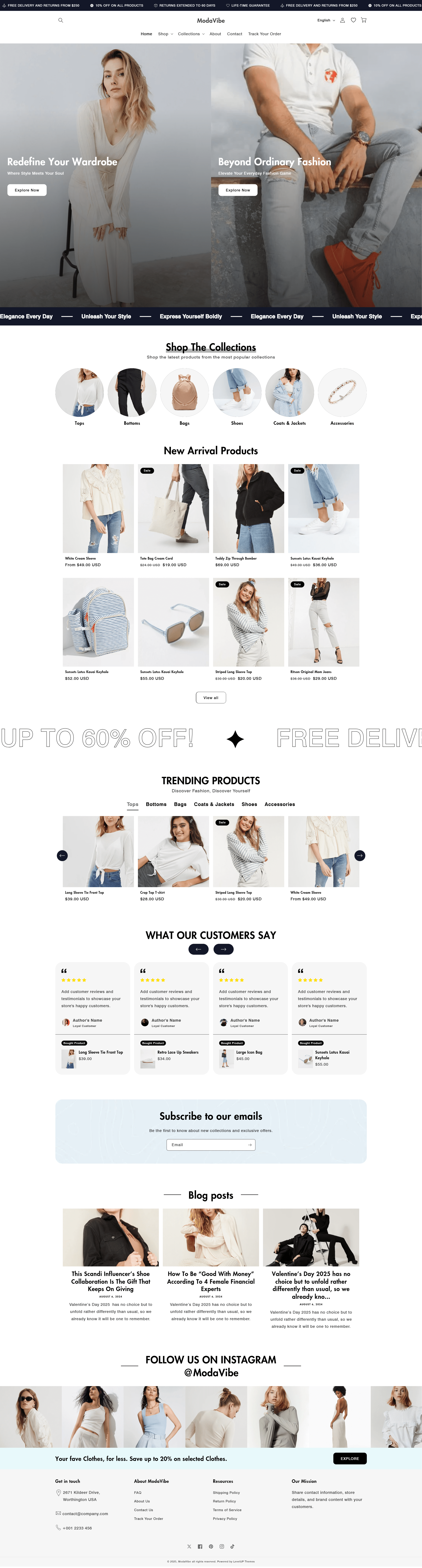 图片[1]-ModaVibe - 服装时尚 Clothing and Fashion Shopify Theme - LuLunet-LuLunet