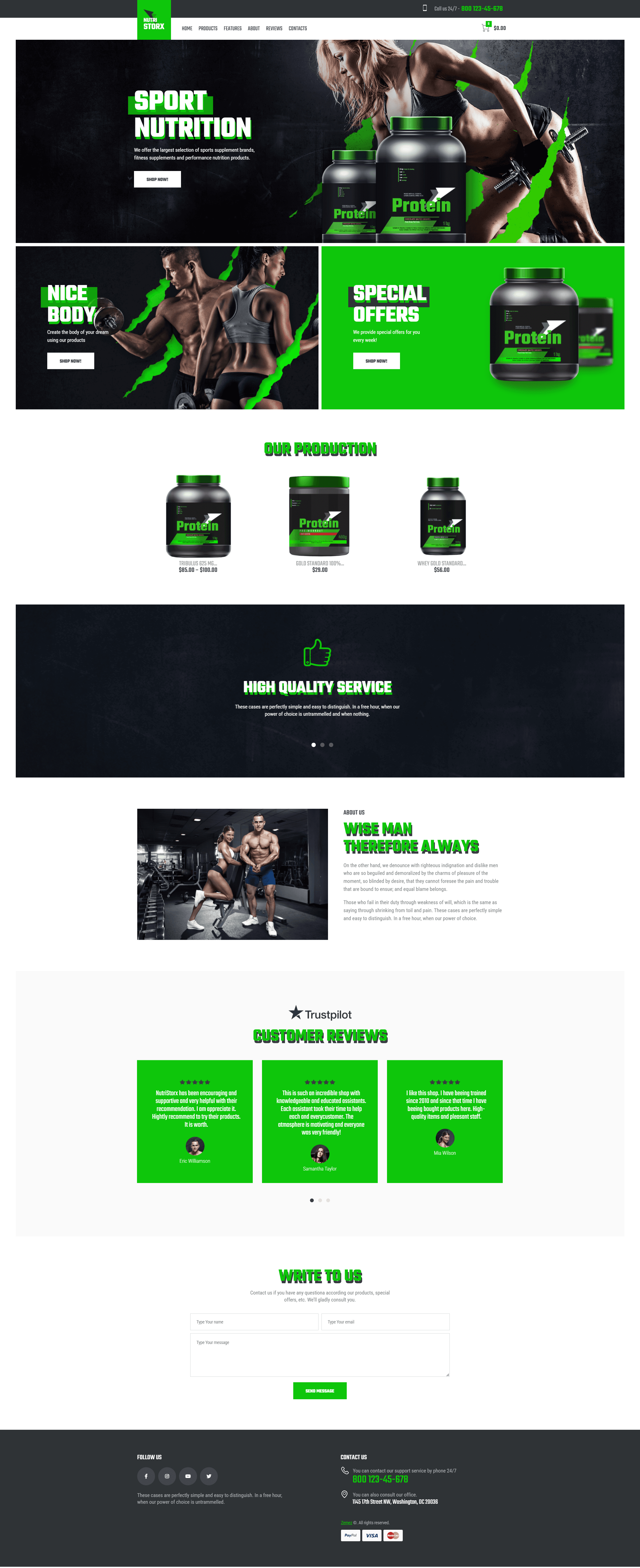 图片[1]-NuteStorx-运动营养商店Elementor WooCommerce主题 - LuLunet-LuLunet