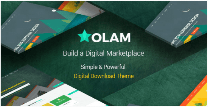 Olam-轻松数字下载市场WordPress主题 - LuLunet-LuLunet
