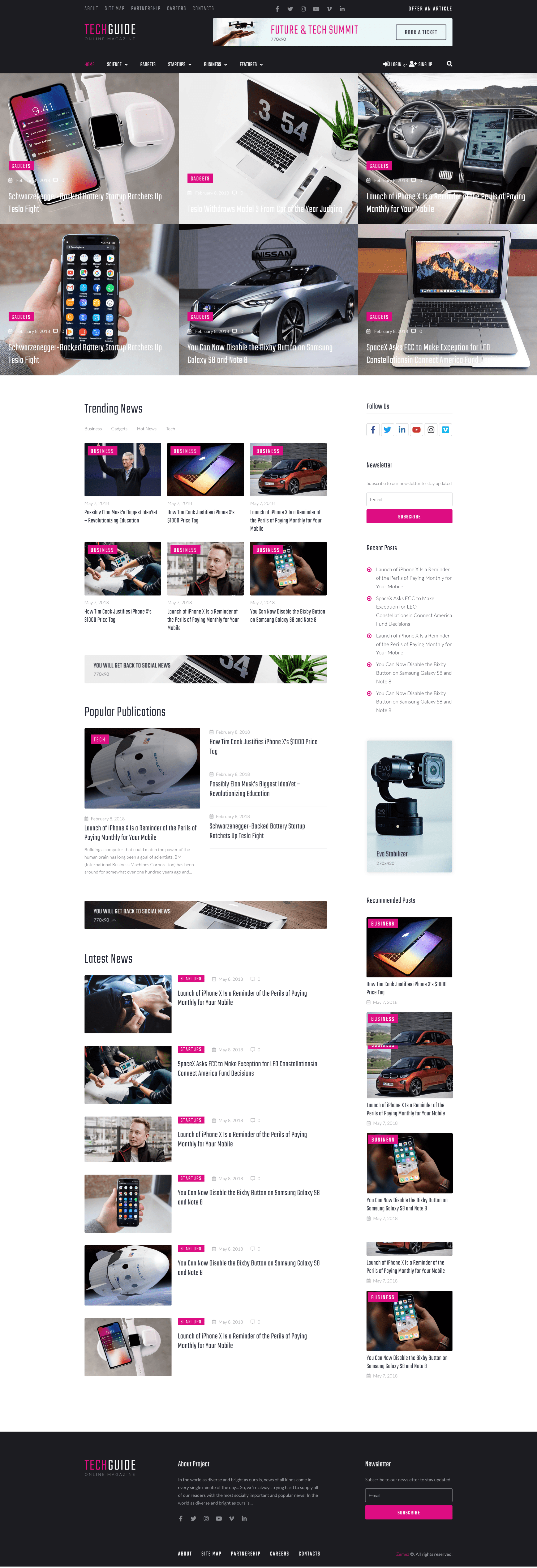 图片[1]-科技导览 - 科技博客 tech blog WordPress Elementor 模板 - LuLunet-LuLunet