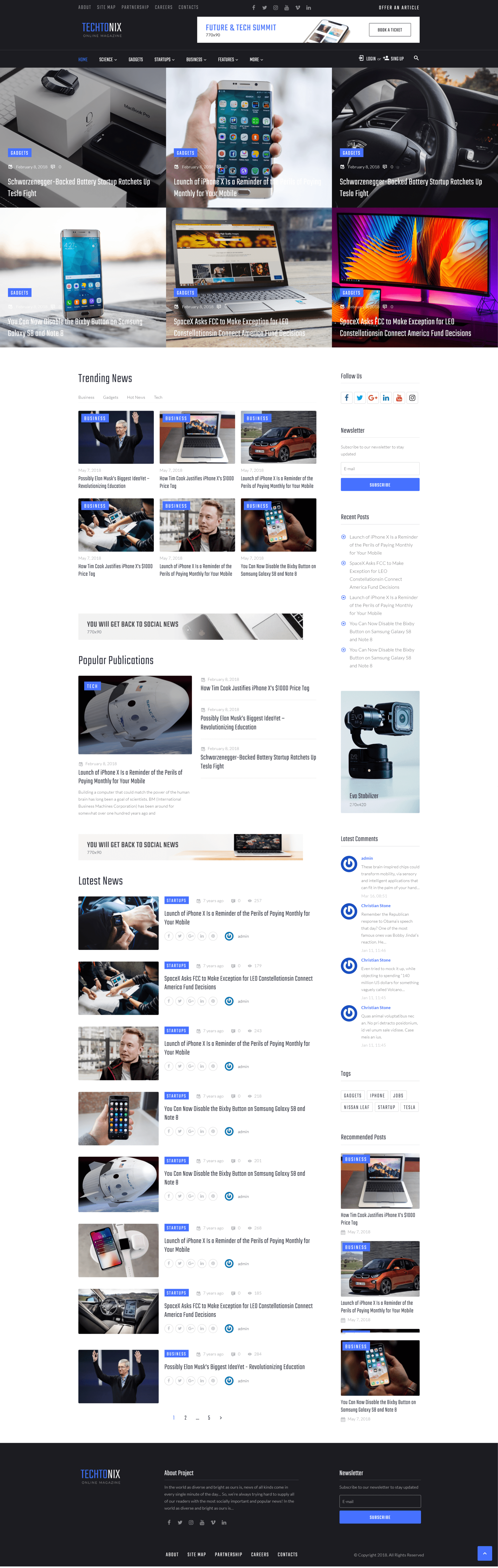 图片[1]-Techtonix - 数码科技博客 Tech Blog WordPress Elementor 模板 - LuLunet-LuLunet