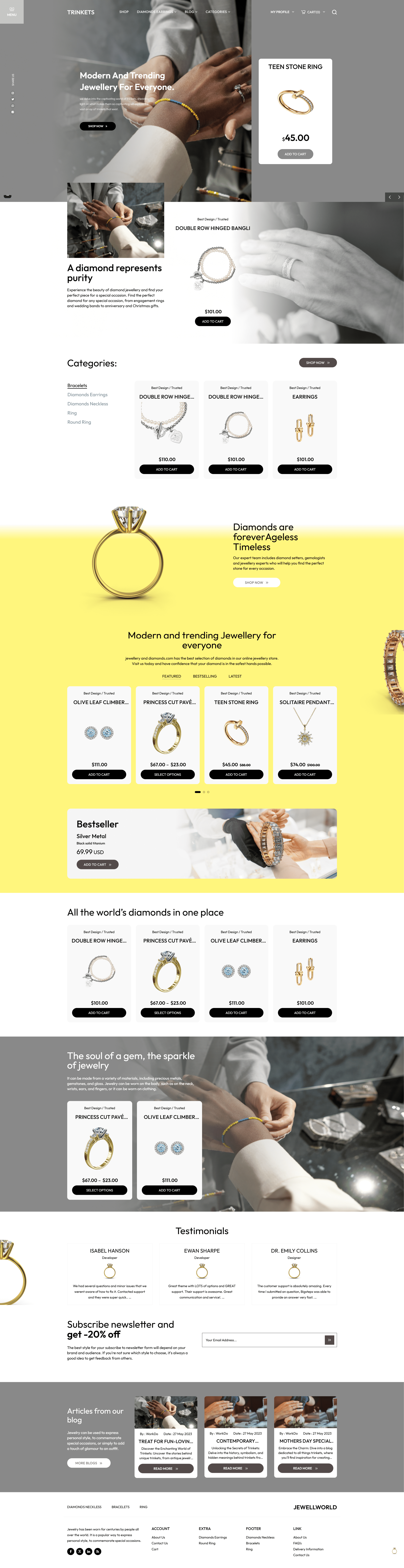 图片[1]-Trinkets - Stylish Jewelry & Imitation Store - WordPress Theme WooCommerce Theme - LuLunet-LuLunet