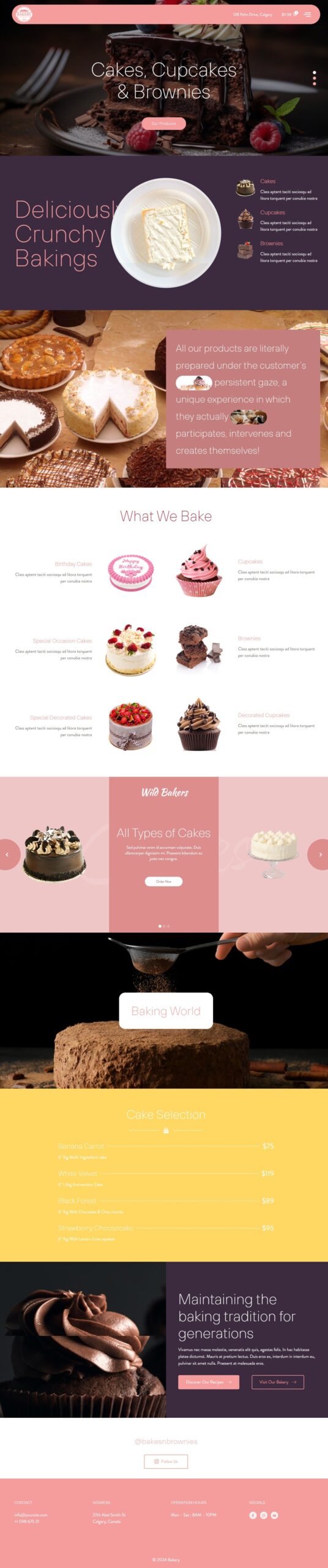 图片[1]-Cake Bakery WooCommerce WordPress Theme蛋糕店的最佳WooCommerce主题推荐 - LuLunet-LuLunet