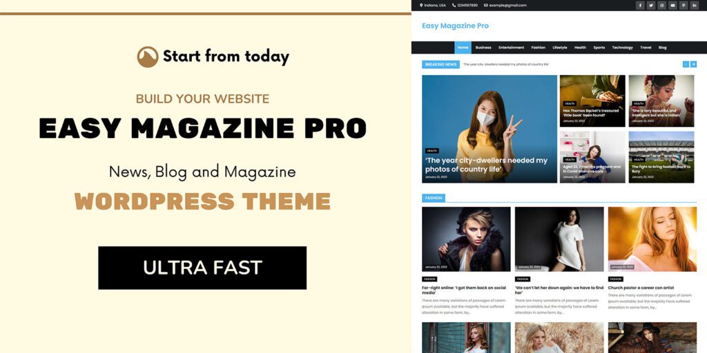 图片[1]-杂志 WordPress 主题 | Easy Magazine Pro - 轻松创建独一无二的在线杂志 - LuLunet-LuLunet