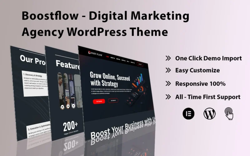 Boostflow - Digital Marketing 网络推广营销公司WordPress 主题-LuLunet